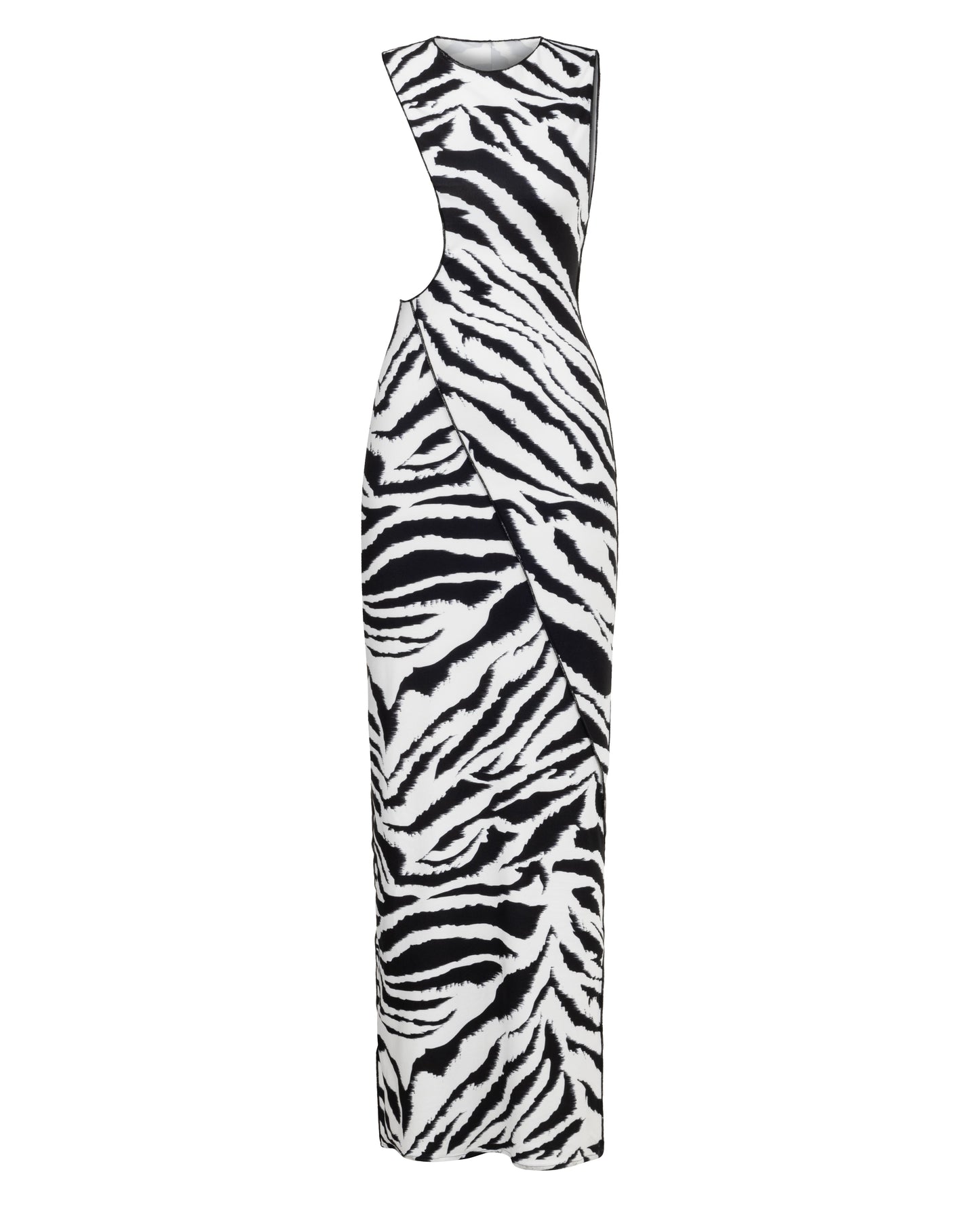 CUTOUT DRESS ZEBRA